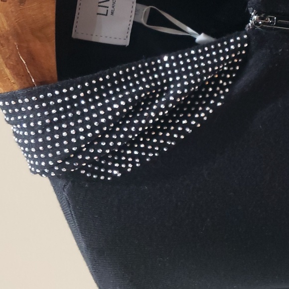 COPY - Nwt Liv Milano 2X Black sweater with sparkling finish - Picture 11 of 12